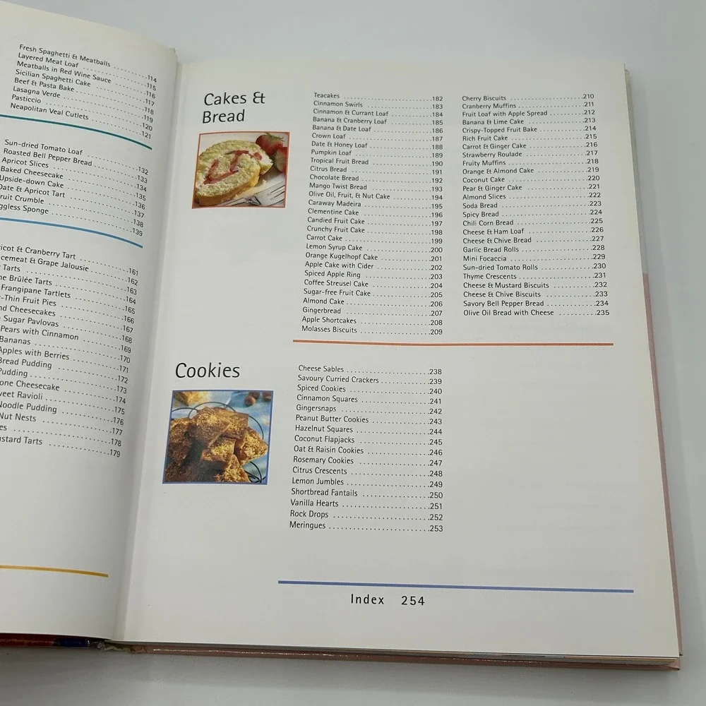 Practical Cooking Baking Cookbook 175+ Recipes 2002 Hardcover Illustrated Foodie
